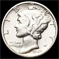 1942/1-D Mercury Dime CLOSELY UNCIRCULATED