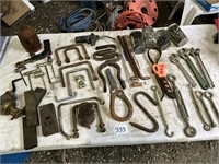 Double Eye Turnbuckle, Wrenches, Welder Tongs,