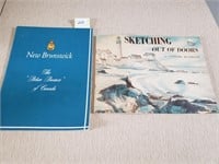 1960S NB TOURISM BOOKET + SKETCHING OUTDOORS