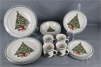 Set of Xiangtangpai Christmas Dishes Set