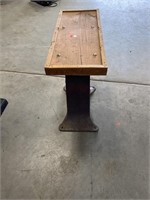 Cast Iron Base Bench