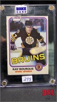 Ray Bourque Boston Bruins rookie card