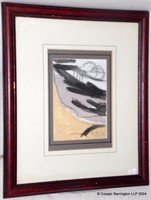 Roger Hilton Abstract Composition Gouache/Pencil