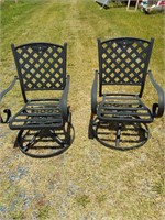 Metal Swivel Chairs