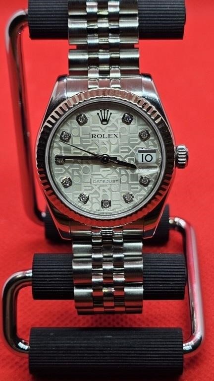18k White Gold Rolex Datejust Automatic 31mm