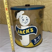 Jacks 2 for 1 cent cookie Display