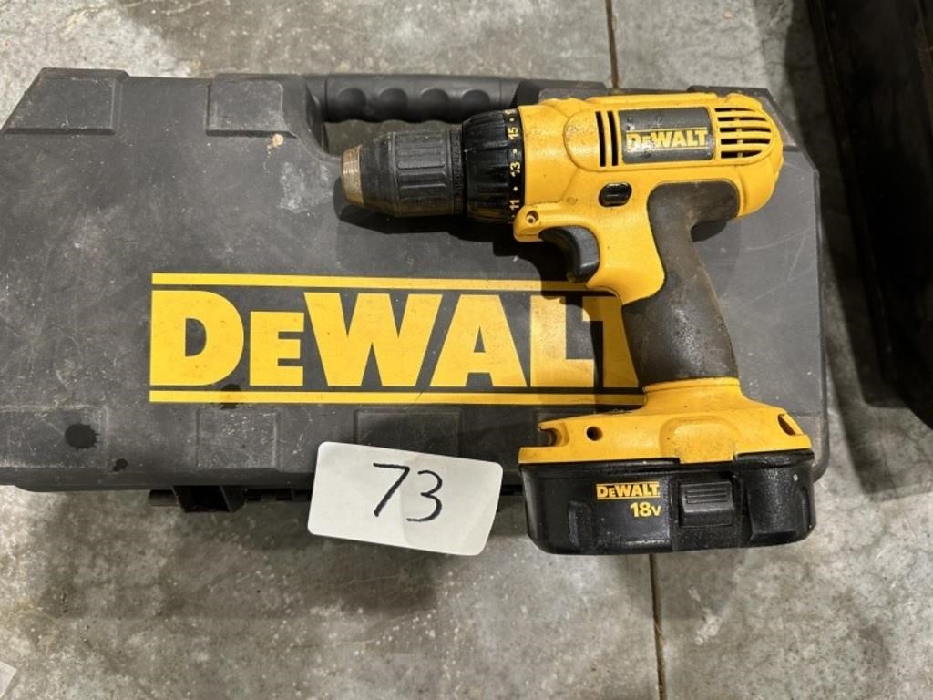 DeWalt Drill, DeWalt Saw Zaw