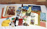 VINTAGE SCOUTS BUTTONS, EPHEMERA AND MORE!