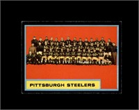 1962 Topps #138 Pittsburgh Steelers SP TC VG-EX