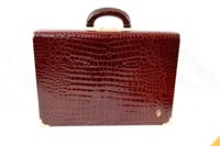 "Lorenzo" Alligator briefcase