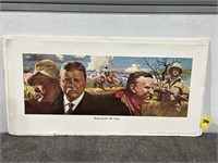 THEODORE ROOSEVELT, MAN OF ACTION WINCHESTER PRINT