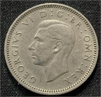 1950- Georgivs VI Sixpence coin
