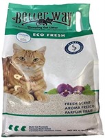 11.7LB Better Way Eco Fresh Clumping Cat Litter