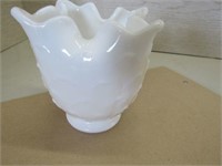 Milk Glass Vase 5" high Imperial Glass
