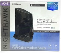 Netgear Ax6 Nighthawk Cable Modem Router