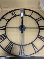 BATTERY OPERATED WALL CLOCK 30IN