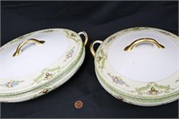 Pair of Japan-Made Covered Dishes/Tureens