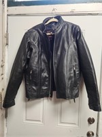 JR Leather Jacket Motorcycle Size XL