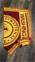 washington redskins throw blanket