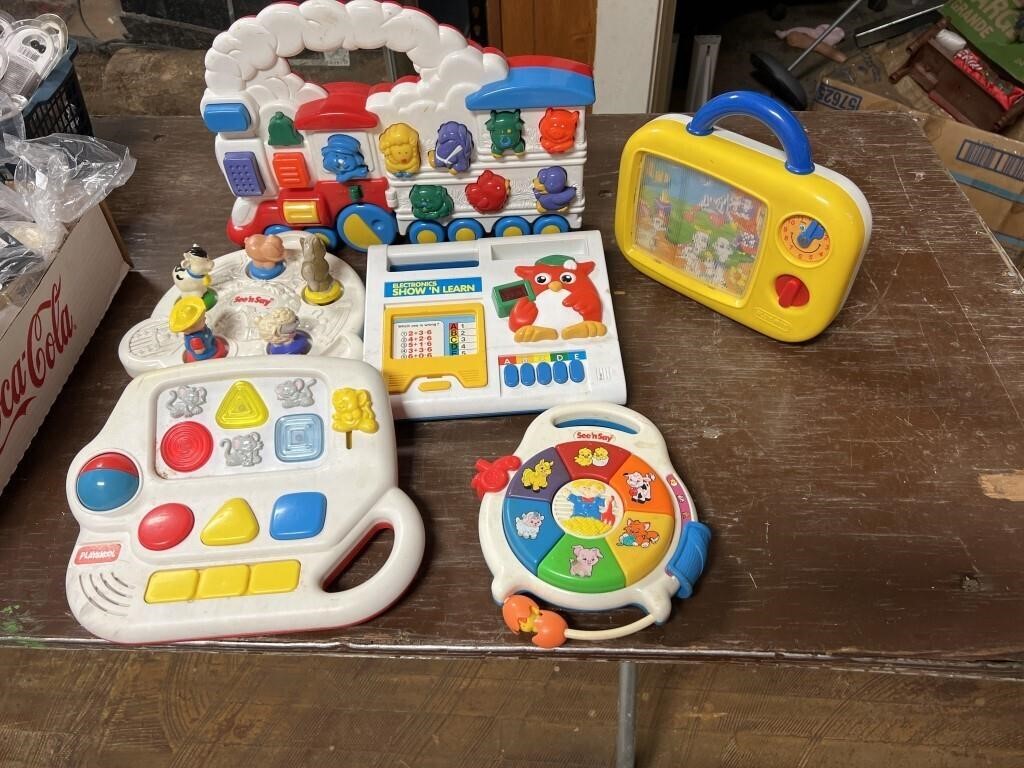 Toddlers learning toys