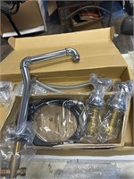 NEW Signature hardware, widespread kitchen faucet