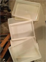 3 pcs Tupperware, Large Roaster w/rack