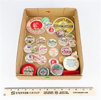 Flat of Assorted Dairy Caps for Milk &