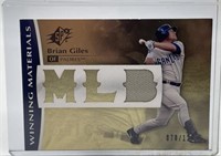 2008 UD SPX Brian Giles Jersey Card