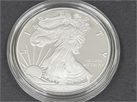 2021 W American Eagle 1 oz.. Proof Silver Coin