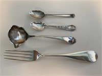 Sterling Utensils (4) 85.7gr TW