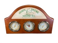 John Deere Weather Station Wall Clock