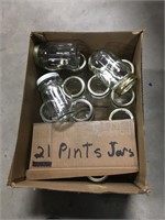 21 Pint Canning Jars