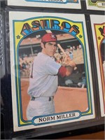 1972 TOPPS NORM MILLER