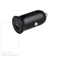 Onn USB-C Car Charger, Black A6