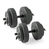 $44.97 Athletic Works 40lb Dumbell Set B101