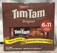 Arnott’s Timtam Multi Pack Chocolate Biscuit