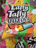 10X170g Laffy Taffy Laff Bites, Tropical, 02/2024