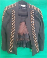 Ladies' custom designer jacket & skirt by Lina Lee
