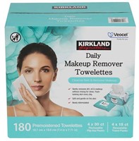Kirkland Makeup Remover Towelettes  180-count