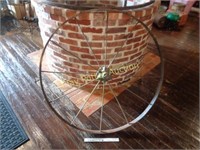 Large Iron Wagon Wheel