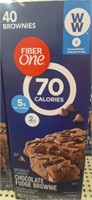 40ct box of fiber one chocolate fudge brownies