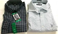 (2) XL Men Dress Shirts-Tommy Hilfiger/BC Clothing