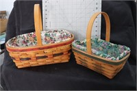 Longaberger- 2 Baskets