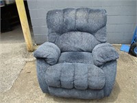 Blue Recliner - Oversized