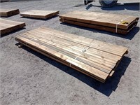 (56) Pcs Of T&G Pine Lumber