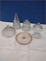 Misc Glass Candy Dish Lids