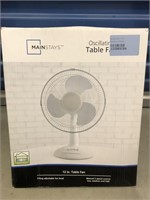 New Open Box - Mainstays Table Fan