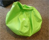 Bean Bag; Lime Green; Vinyl;