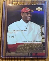 2003 Upper Deck LeBron James Rookie Card