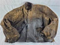 Pac-Weld welding jacket, well loved needs repair